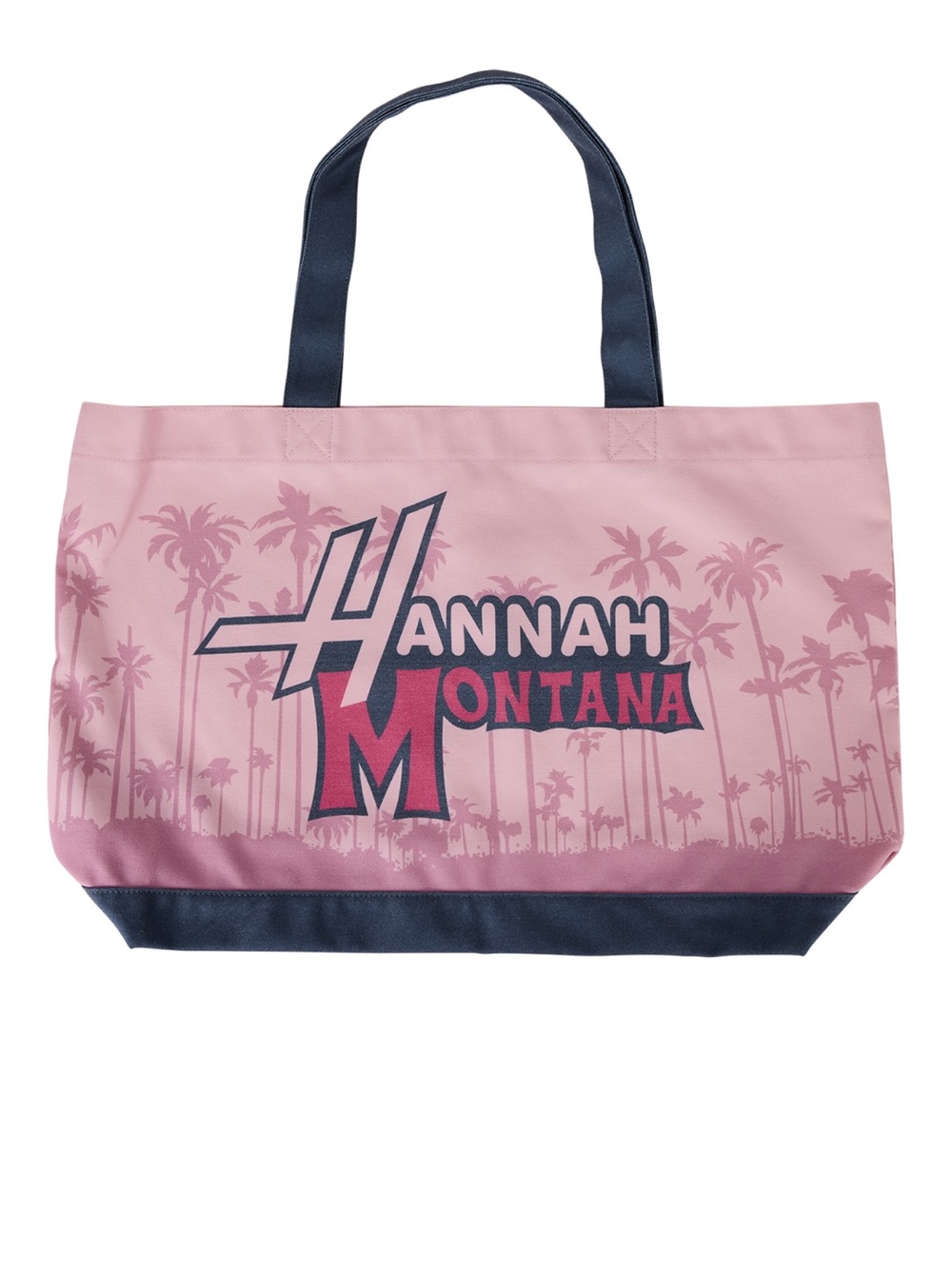 Hannah Montana Guitar Oversized Canvas XL Tote Bag Rock Disney Loungefly NWT